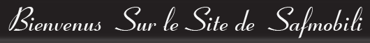 Bienvenue sur le site web de Safmobili en Algérie
